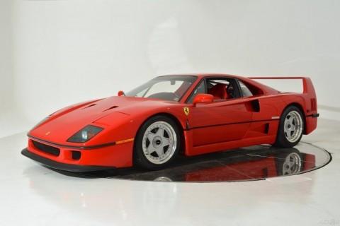 1991 Ferrari F40 Turbocharged V8 6-speed Manual for sale