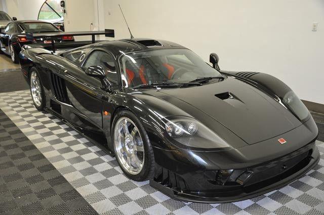 2005 Saleen S7 Competition Black Metallic Charcoal Leather Inter