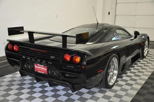 2005 Saleen S7 Competition Black Metallic Charcoal Leather Inter
