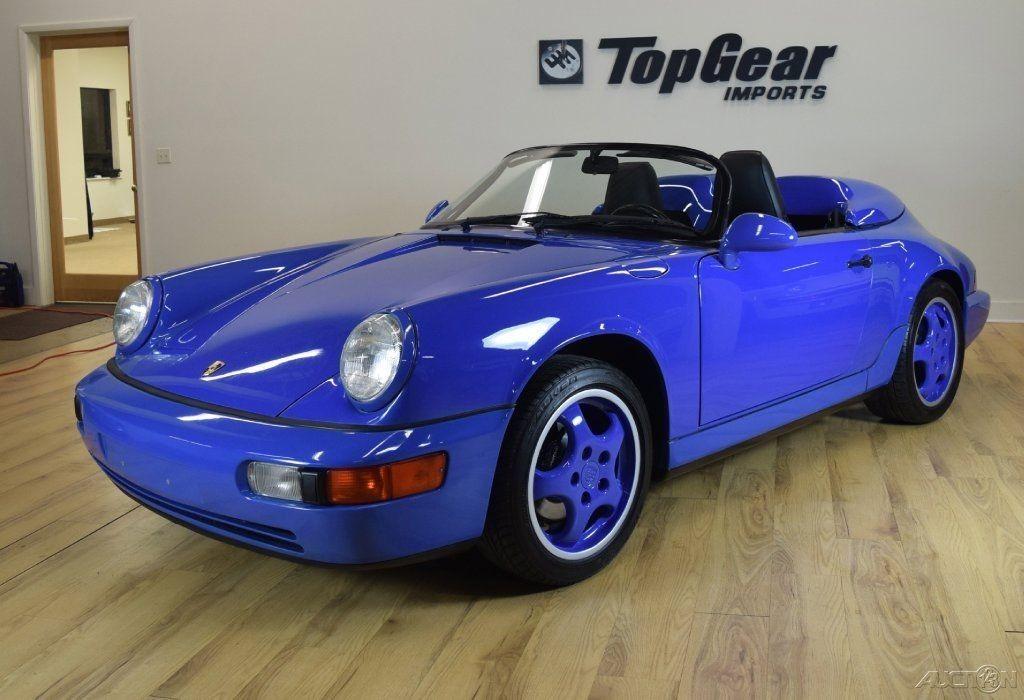 1994 Porsche 911 Speedster Rare Maritime Blue