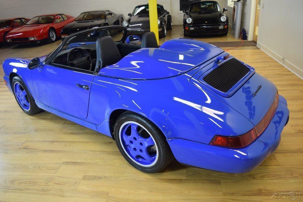 1994 Porsche 911 Speedster Rare Maritime Blue