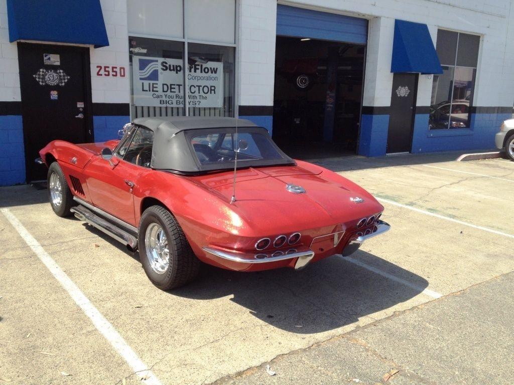 1966 Corvette Convertible Old School hot rod