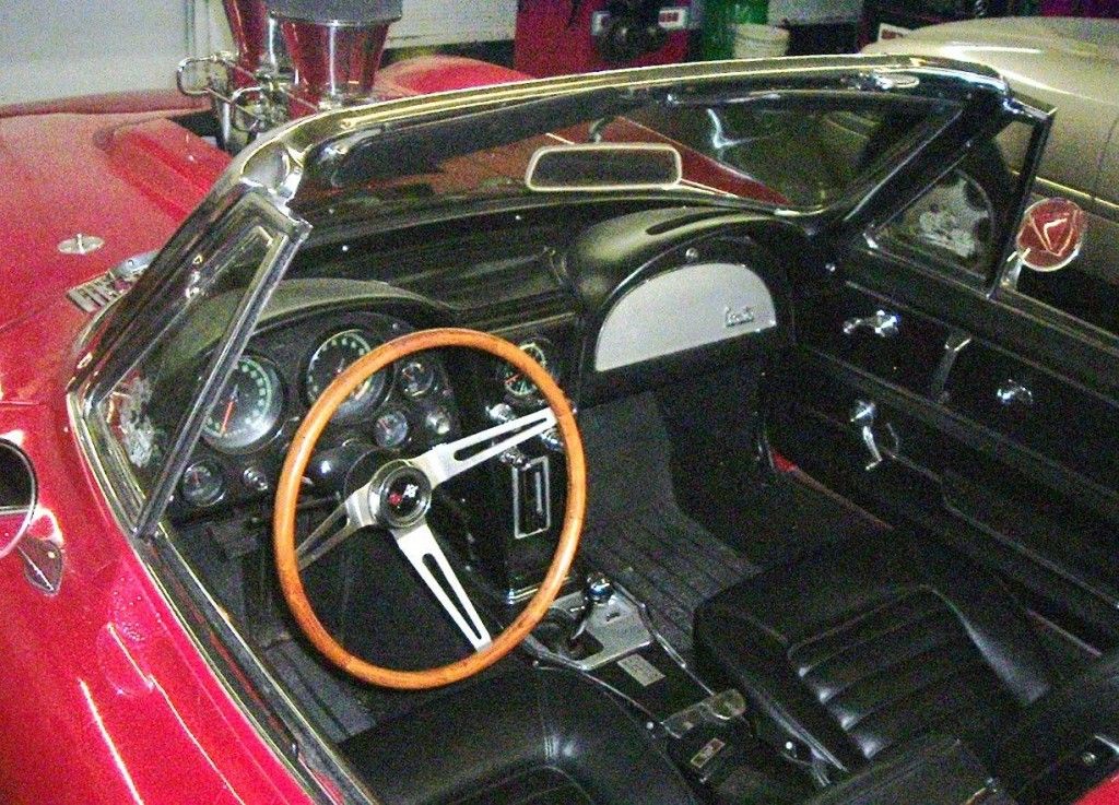 1966 Corvette Convertible Old School hot rod