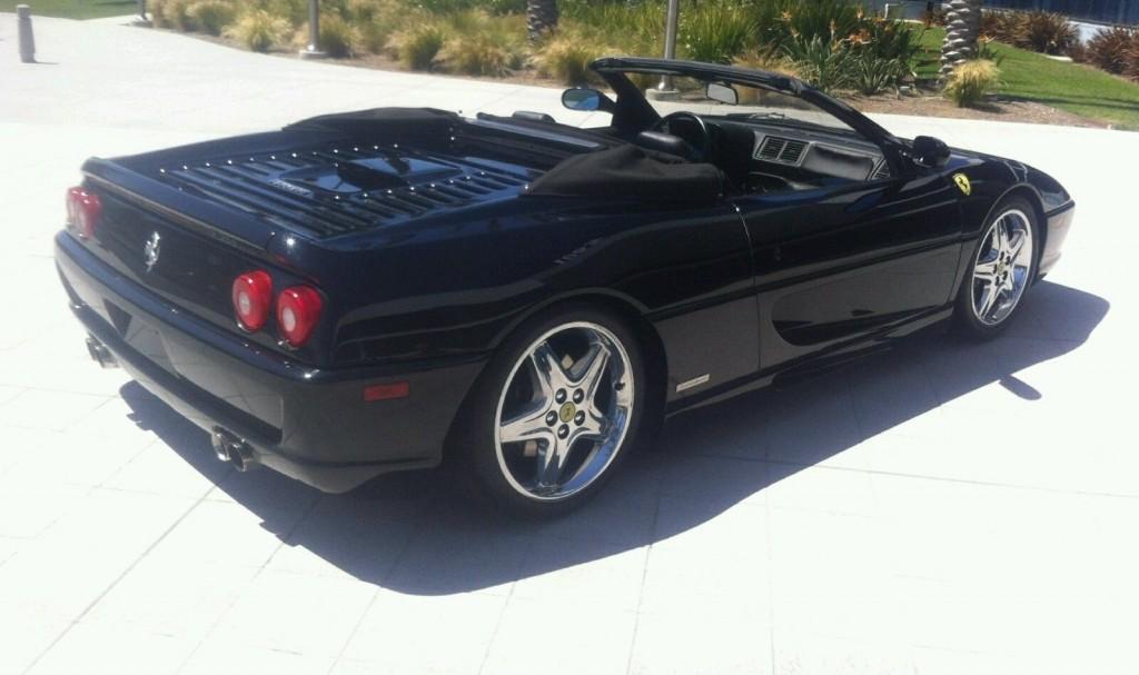 1998 Ferrari F 355 Spider Rare Black on Black