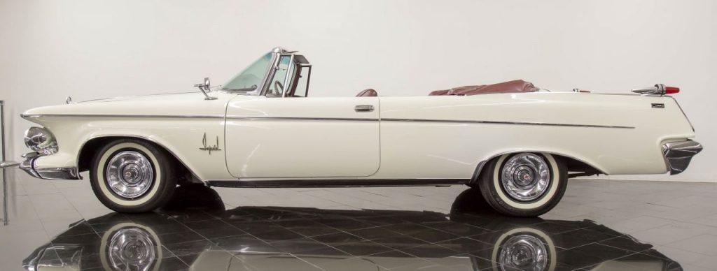 RARE 1962 Chrysler Imperial Crown Convertible