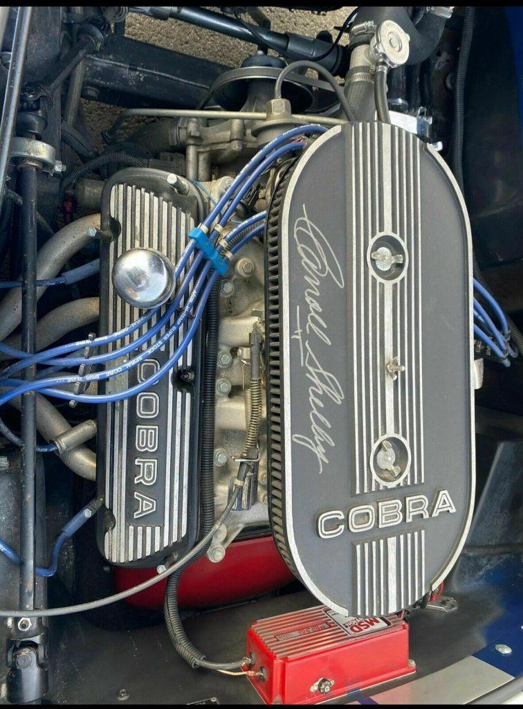 1966 Ford Shelby Cobra Autographed Engine by Carroll Shelby with COA