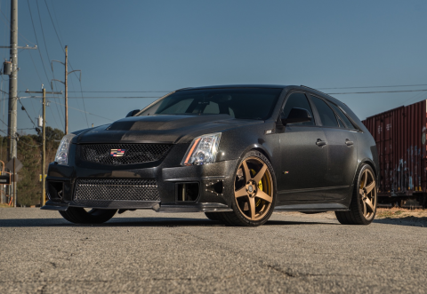 2012 Cadillac CTS-V Wagon 6-Speed Manual 1000WHP Black on Black FULLY BUILT for sale