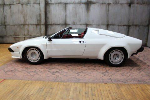 1982 Lamborghini Jalpa 6644 Miles White 3.5L V8 5 Speed Manual for sale