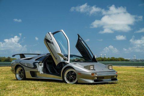 1998 Lamborghini Diablo SV 17,000 Miles Titanium Silver V12 5 Speed Manual for sale