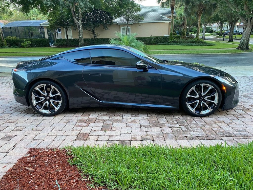 thumbnail image 2 of Pre-Cut Smoke Vinyl Tint Decals For Lexus LC500 / 500h Front Side Markers 2018-2025 2 of 3