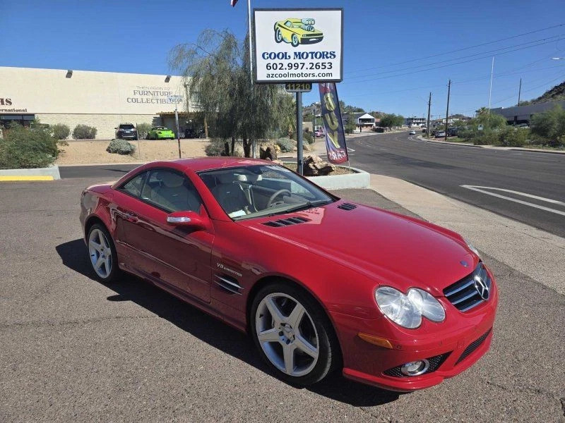 2008 Mercedes-Benz SL55 AMG Convertible Thrill With AMG Power, Leather