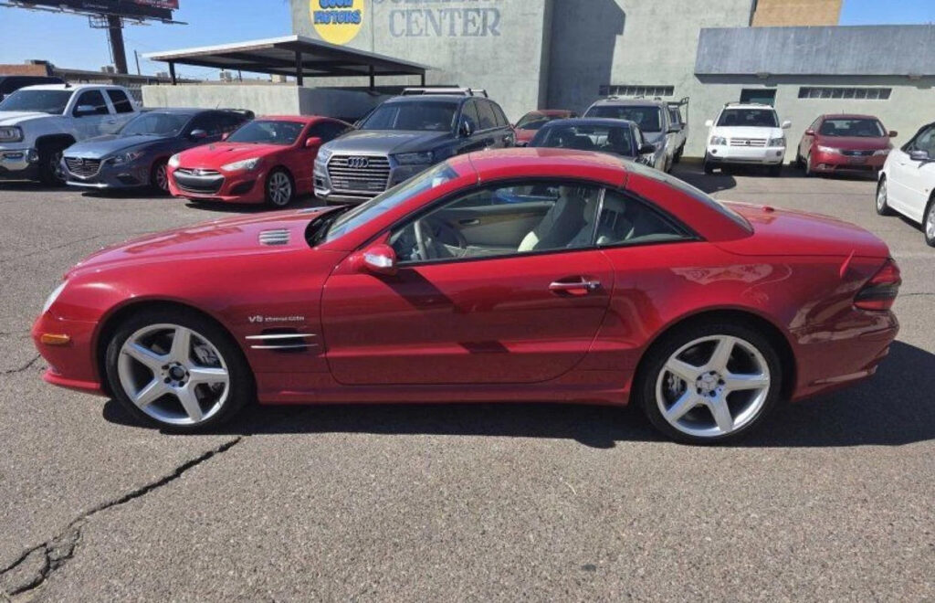 2008 Mercedes-Benz SL55 AMG Convertible Thrill With AMG Power, Leather